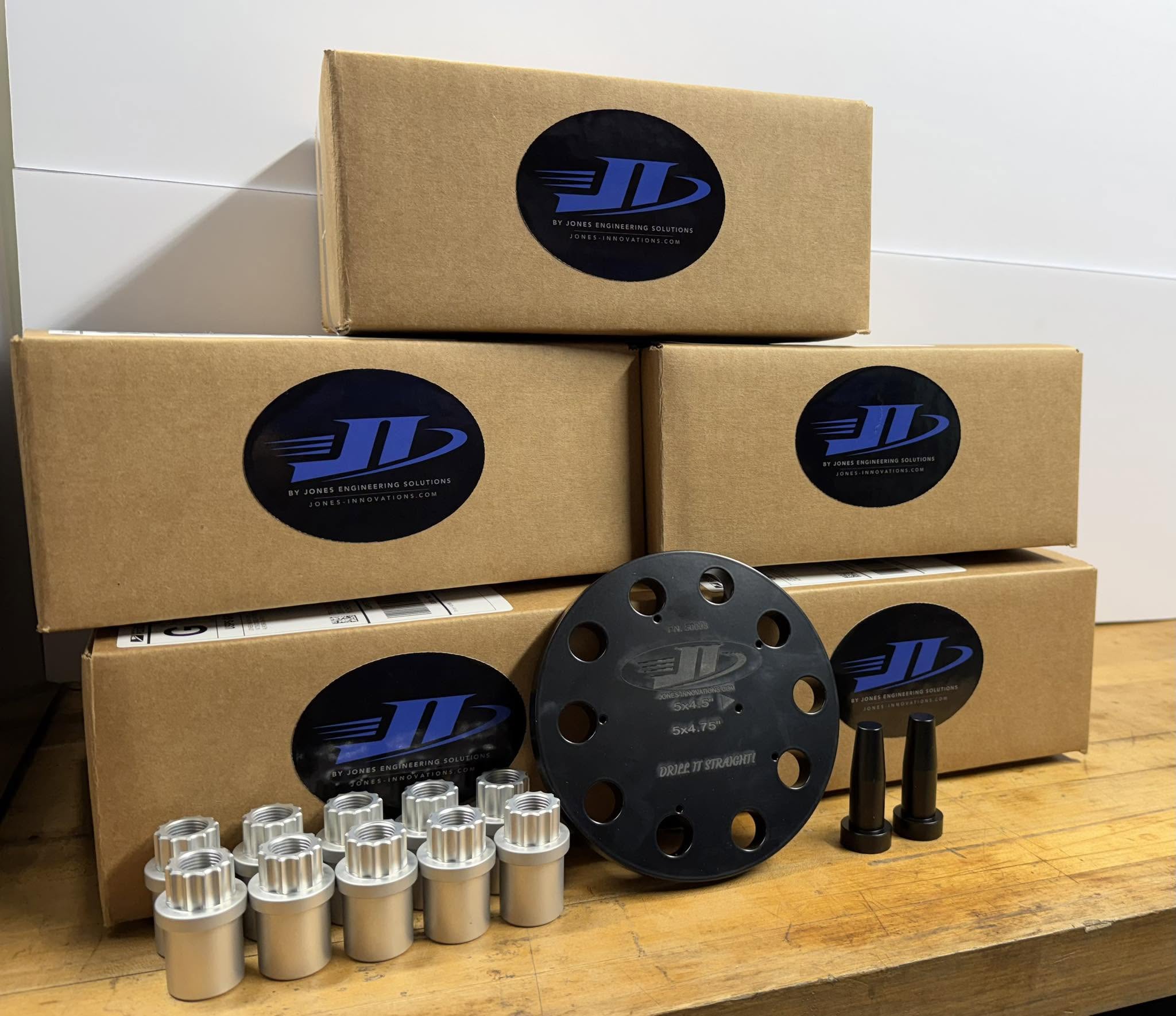 1/2" to 5/8" wheel stud conversion Thick Shaft Upgrade