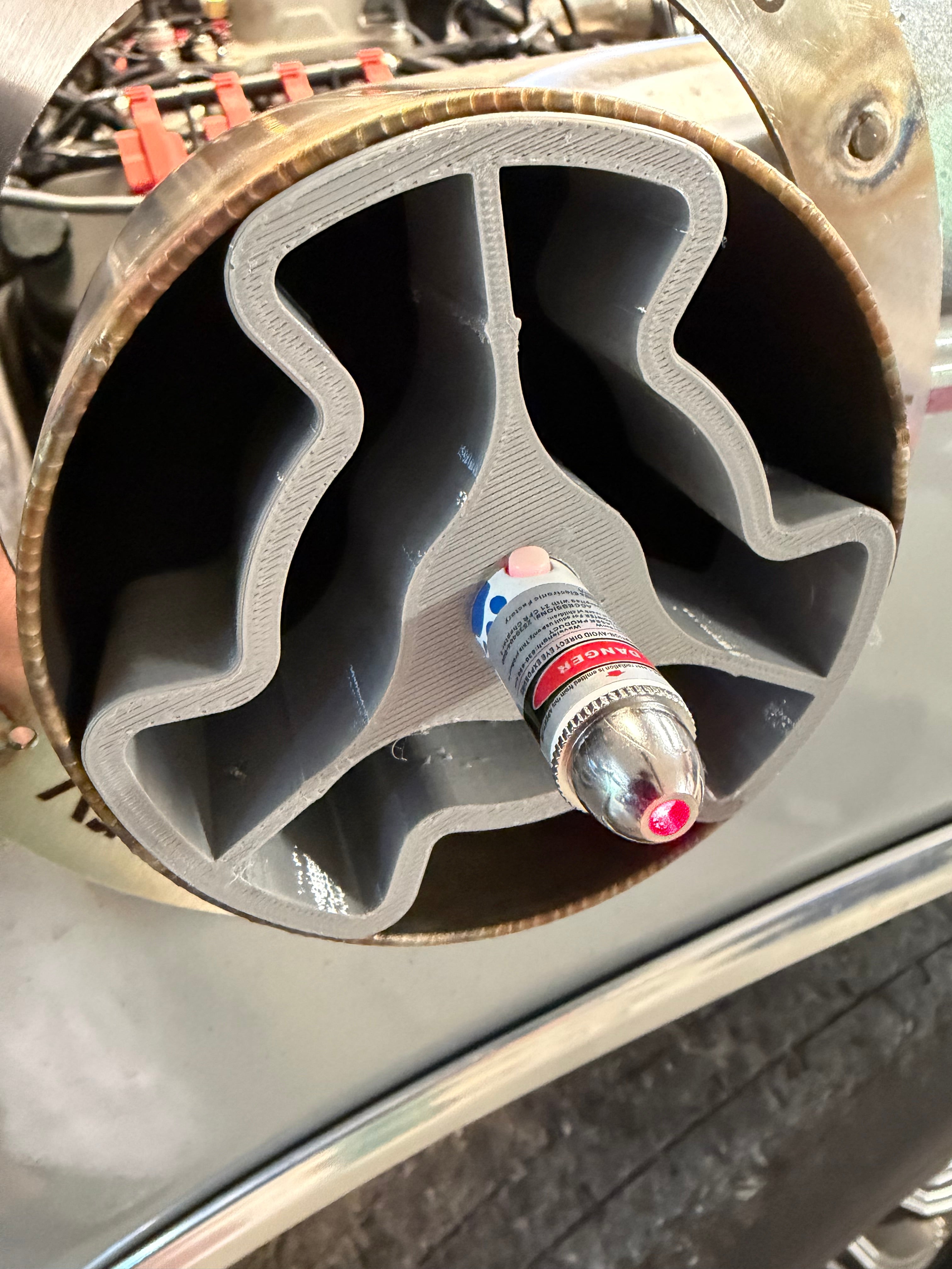 Ø3", 4", 5"  exhaust exit HOLE HACK