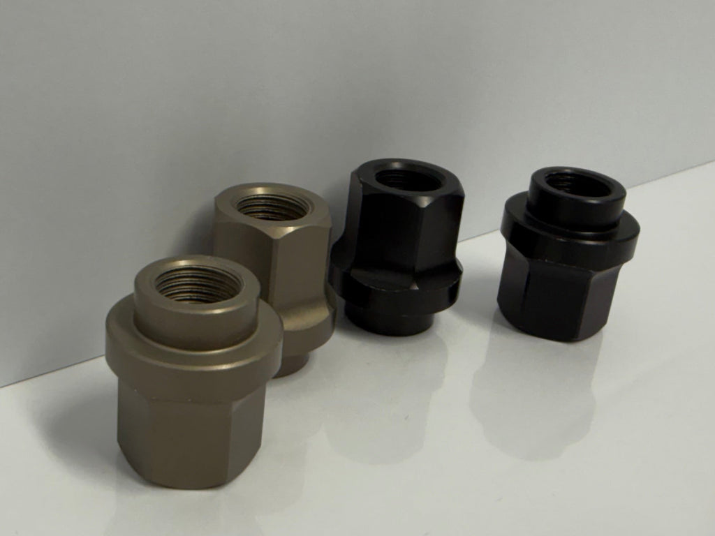 1/2-20 Light Weight Aluminum Short shank style lug nuts