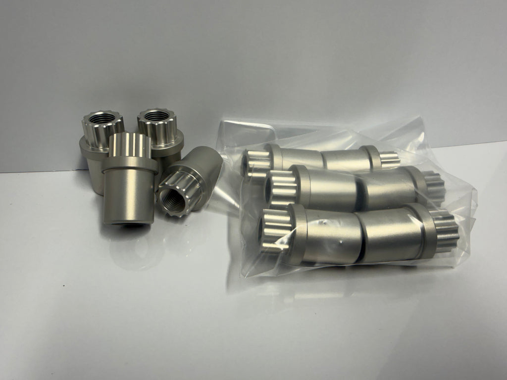 5/8-18 Billet one piece 12 point lug nuts